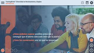 TrainingBriefs® <mark>Diversity</mark> in Recruiting & Hiring (Spanish)