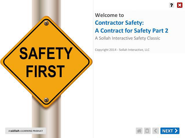 Contractor Safety - A Contract for Safety™ Part 2