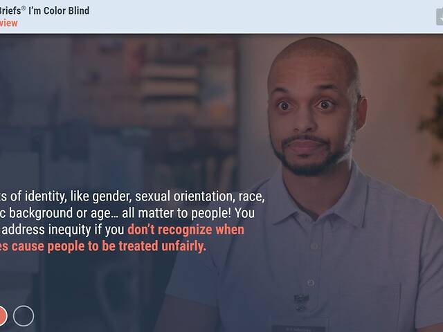 TrainingBriefs® I’m Color Blind