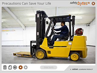 SafetyBytes® Forklift Safety: Changing the LP Tank